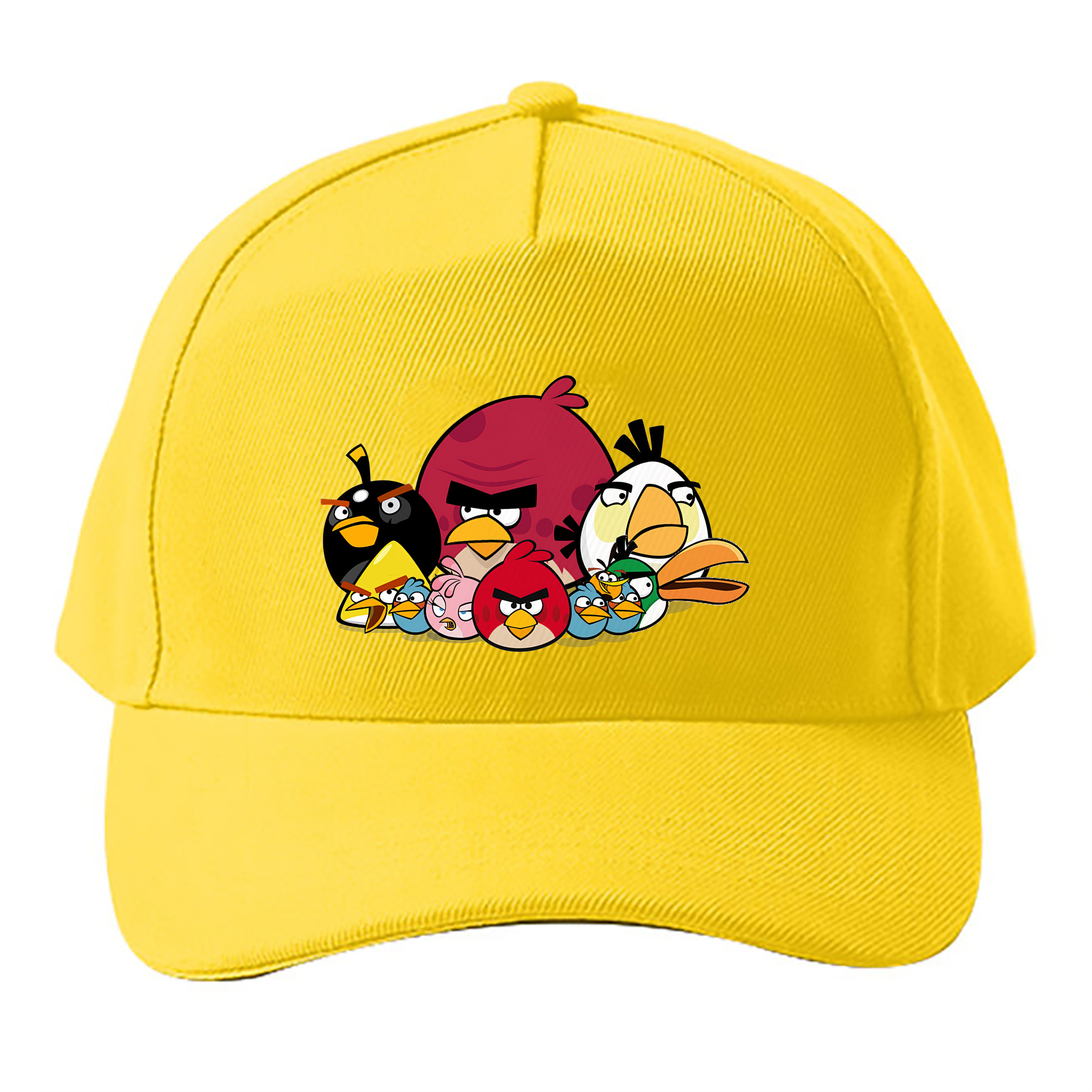 （画像用） Angry Birds アングリーバード ベースボールキャップ 綿100％ 男女兼用 帽子 スポーツ